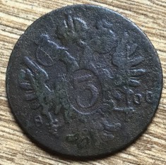 MNDSTR22 AUT Austroungaria 3 kreuzer 1800