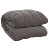 Cumpara ieftin Patura cu greutati, gri, 150x200 cm, 11 kg, material textil