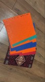 Set 7 separatoare colorate carton A4 + mapă bonus cu design tradițional
