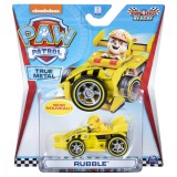 PATRULA CATELUSILOR MASINUTA METALICA DE CURSE RUBBLE SuperHeroes ToysZone