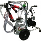 Cumpara ieftin Aparat de Muls Vaci Gardelina 120 AL PC, 20L Aluminiu, 1 Post, 180 l/min, 8 bovine/ora