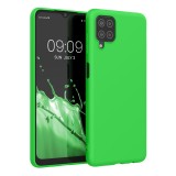 Husa Kwmobile pentru Samsung Galaxy A12, Verde, Silicon, KWM000012BL059C, Carcasa