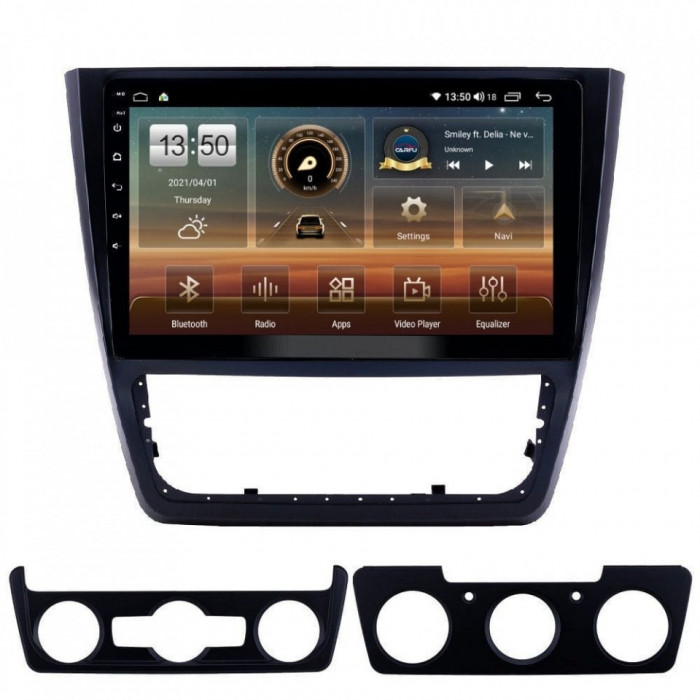 Navigatie dedicata cu Android Skoda Yeti 2009 - 2018, 8GB RAM, Radio GPS Dual