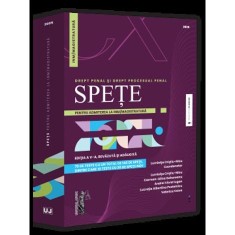 Spete pentru admiterea la INM/magistratura. Drept penal si drept procesual penal &ndash; 2025 - Universul Juridic