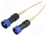 Conector fibra optica, {{Subtip conector}}, 1 pini, BULGIN - PXF4054BAC foto