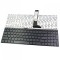 Tastatura Laptop ASUS X550V fara rama, us rosie