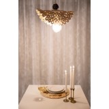 Pendul Deco Republic &bdquo;Braids&rdquo; E27, 1x60W, fibre naturale, dulie lemn