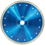 Disc diamant continu pentru gresie portelanata, 125 / 22.2 super-subțire DEDRA