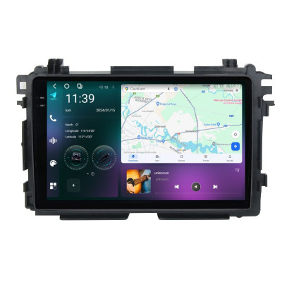 Navigatie dedicata cu Android Honda HR-V 2014 - 2021, 12GB RAM, Radio GPS Dual foto