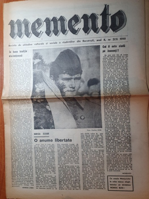 ziarul memento 1990