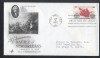 United States 1965 New Orleans battle FDC K.621