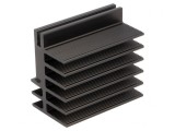 Radiator Aluminiu Negru 50x30x45mm