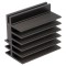 Radiator Aluminiu Negru 50x30x45mm