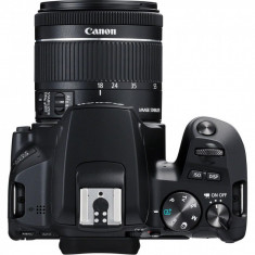 Camera foto canon dslr eos 250d + 18-55 is stm kit black 24.1mp dual pixel foto