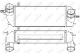 NRF 30338 Intercooler, compresor