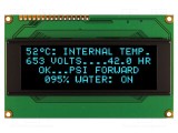 Afișaj OLED 20x4 alfanumeric NEWHAVEN DISPLAY 98x60x10mm albastru PIN 16