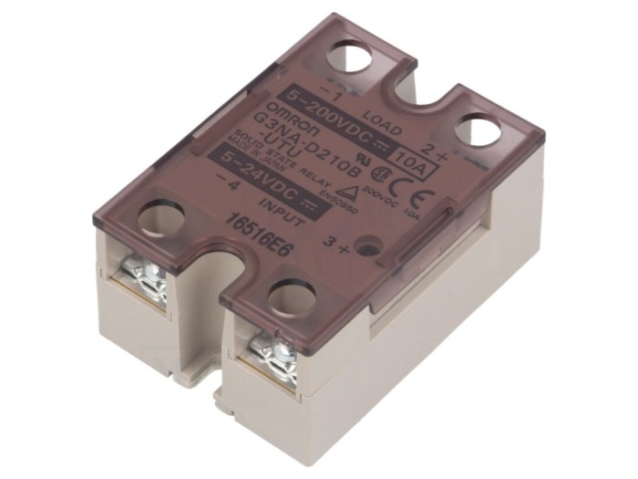 Releu semiconductor 10A 5-200VDC
