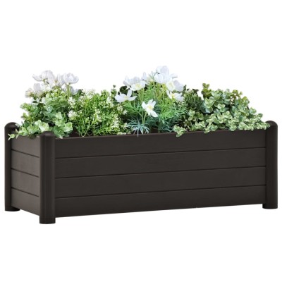 Gossi strat inaltat de gradina, antracit, 100 x 43 x 35 cm, pp foto