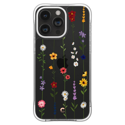 Husa Spigen Cecile Iphone 15 Pro Flower garden foto