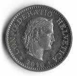 Elvetia 10 rappen 2010