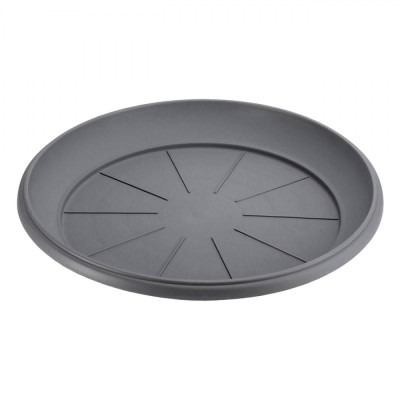 Farfurie Ghiveci Flori, Model Antracit, Diametru 41cm, &amp;Icirc;nălțime 4.8cm, Plastic foto