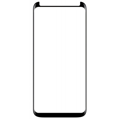 Folie Protectie Ecran OEM pentru Samsung Galaxy S8 G950, Sticla securizata, Full Face, 5D, Neagra foto
