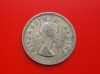 2 1/2 shillings 1958 Africa de Sud, argint