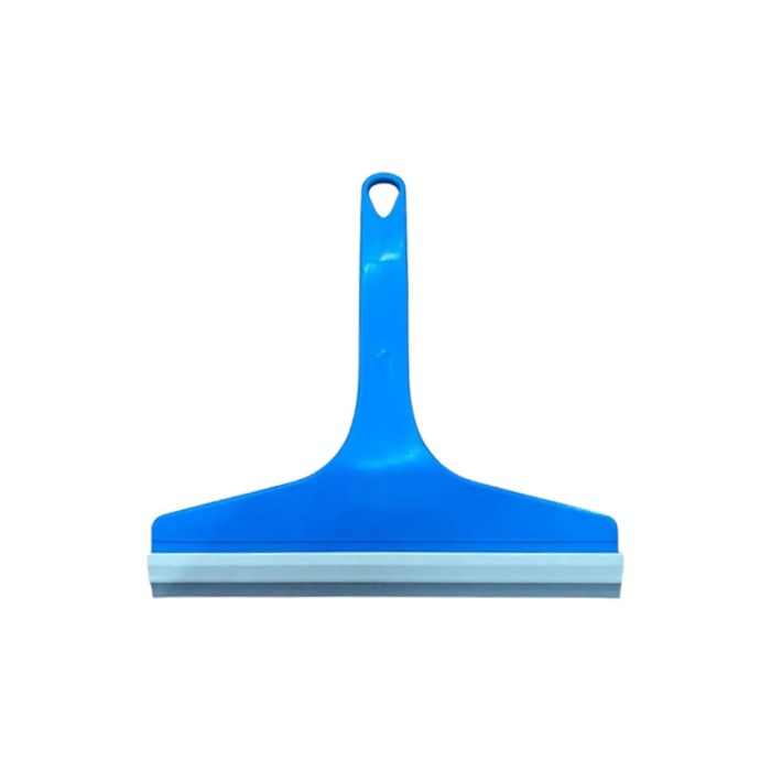 Racleta din cauciuc pentru curatat geamul, albastru, MR227, 19 cm