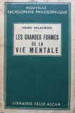 LES GRANDES FORMES DE LA VIE MENTALE-H. DELACROIX