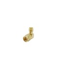 Adaptor antena wifi RF coaxial SMA tata la RP-SMA mama la 90 grade 50ohm de inalta calitate cupru placat cu aur, Generic
