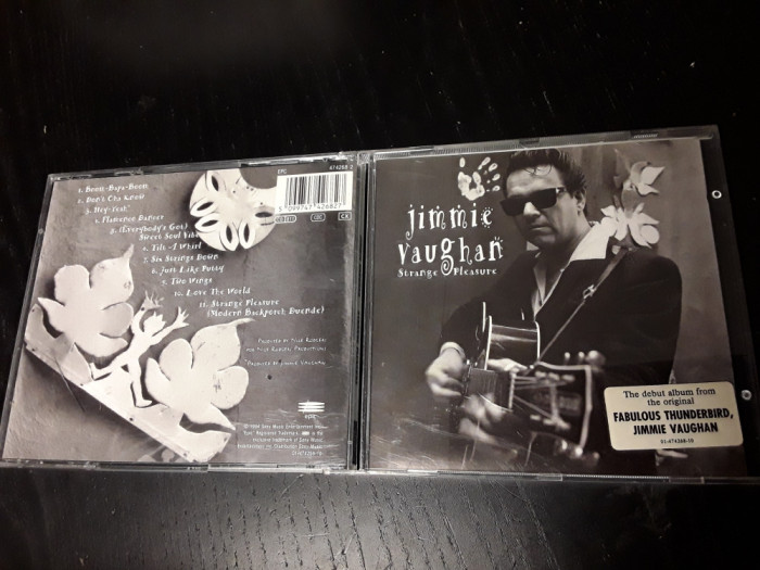 [CDA] Jimmie Vaughan - Strange Pleasure - cd audio original