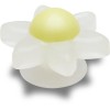 Jibbitz Crocs Iridescent Flower with Yellow, Crocs Jibbitz