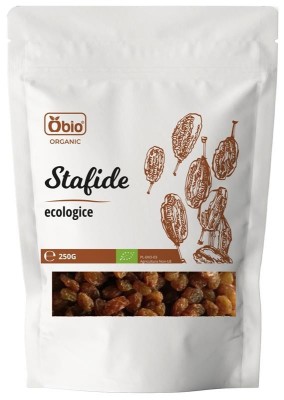 Stafide Bio 250 grame Obio foto