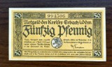 Notgeld Erbach - 50 Pfennig 1918