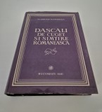 Carte cu autograf Antonie Plamadeala Dascali de cuget si simtire romaneasca