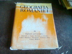 GEOGRAFIA ROMANIEI VOL.IV REGIUNILE PERICARPATICE foto
