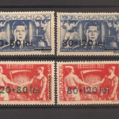 ROMANIA 1946, LP. 189 - FRONTUL PLUGARILOR, SUPRATIPAR, MNH