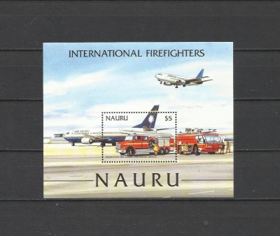 NAURU 2002 MASINI AVIOANE POMPIERI foto