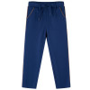 Pantaloni pentru copii cu snur, bleumarin, 104 GartenMobel Dekor, vidaXL