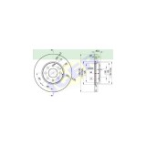 Set disc frana Icer 78BD09202, parte montare : Punte Fata