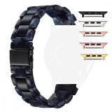 Curea polimer, compatibila Apple Watch 9|8|7|6|5|4|3|2|1 Series, 41mm|40mm|38mm, Dark Sea