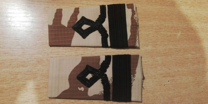 C3 - Grade militare mozaic - locotenent comandor aviatie - piesa de colectie!