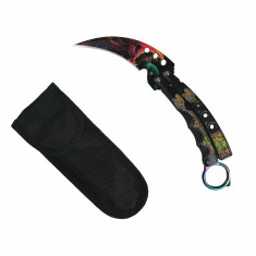 Cutit Briceag Fluture tip Karambit Red Daemon foto