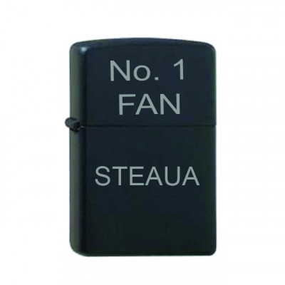 Bricheta Neagra Gravata No.1 FAN Steaua foto