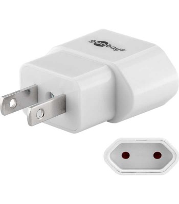 Adaptor de retea SUA Japonia la fisa Euro tip C CEE 7/16 mama 10A foto
