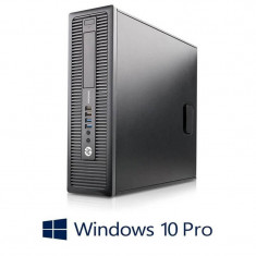 Calculatoare HP EliteDesk 800 G1 SFF, Quad Core i7-4790K, 120GB SSD, Win 10 Pro foto