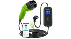 &Icirc;ncărcător auto electric Qoltec EV 2-&icirc;n-1 tip2 | 3,5 kW | 230V - Wifi