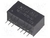 Convertor de tensiune, DC-DC, intrare 36...75V DC, iesire 15V DC, putere 1W, AIMTEC - AM1G-4815D-NZ