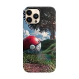 Husa compatibila cu Apple iPhone 14 Plus model Old pokeball,Silicon, Tpu, Viceversa, Transparent, Carcasa
