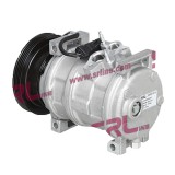 Compresor aer conditionat Chrysler Dodge NEON, 1999-2005, motorizare 2.0 98/110kw, benzina, rola curea 130 mm, 4 caneluri, de tip Denso: 10S15C, SRLine